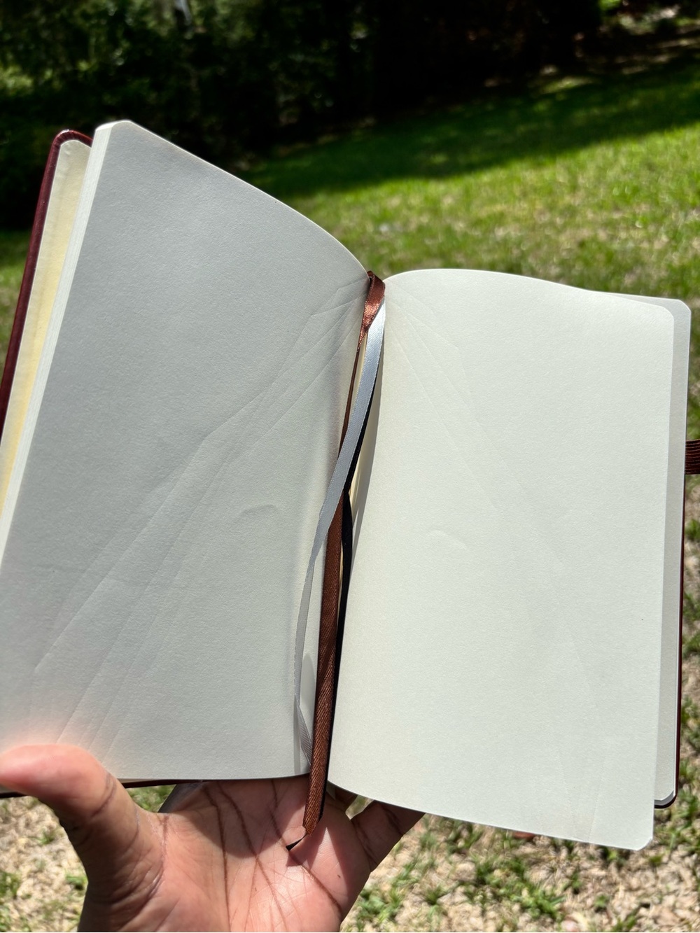 Handcrafted Iridescent Moon & Castle B Stylus & Adventure Explorer Blank Journal - Picture 6 of 8
